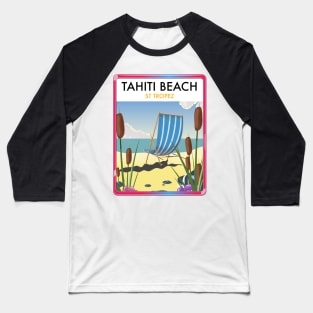 Tahiti Beach St Tropez France Baseball T-Shirt